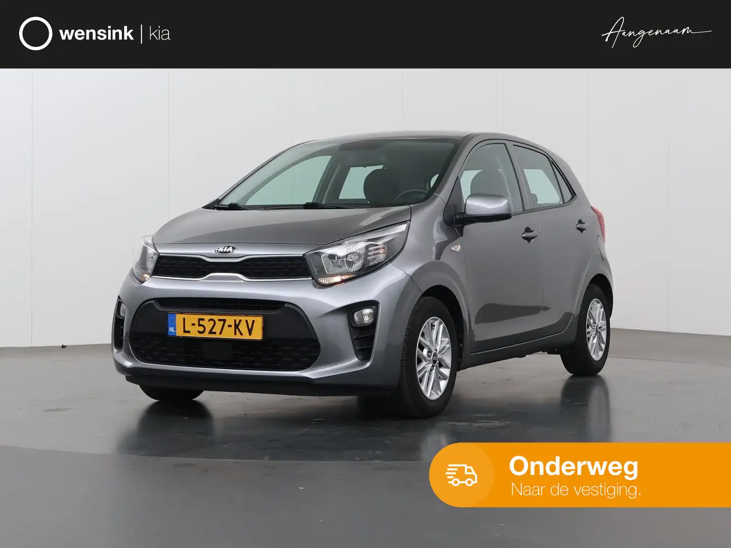 Kia Picanto 1.0 DPi DynamicLine | Apple Carplay/Android Carpla Grijs - 1