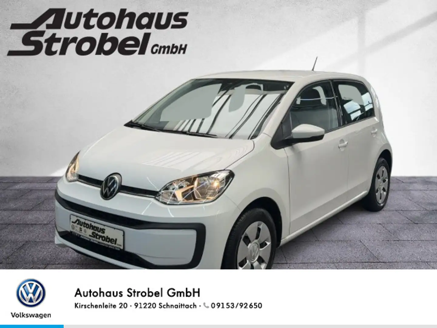 Volkswagen up! 1.0 move up! Kamera Tempo Klima Bluetooth DA Weiß - 1