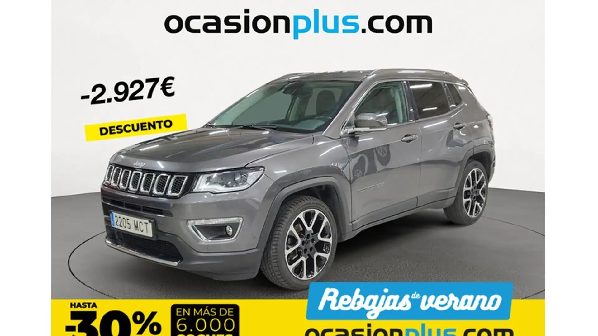 Jeep Compass 1.3 Gse T4 Limited 4x2 DCT 150 Gris - 1