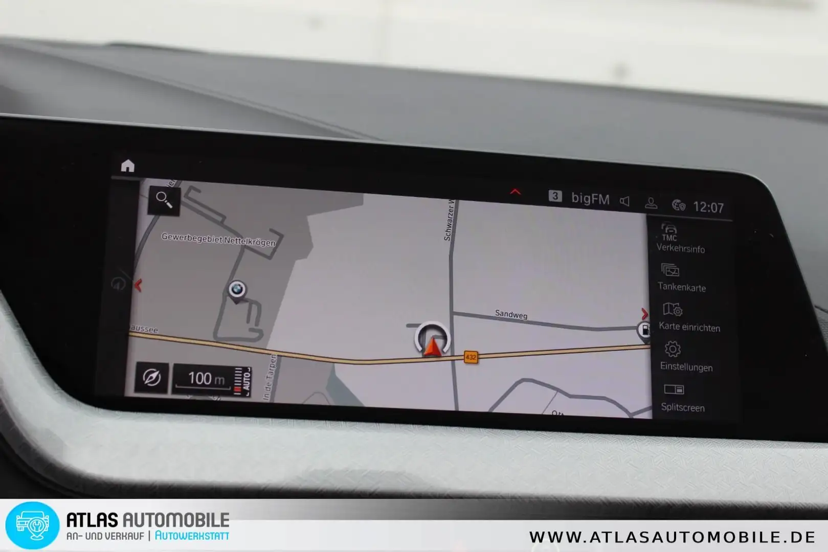 BMW 218 Gran Coupé Aut Advantage LEDER=NAVI=LED Leuc Noir - 2