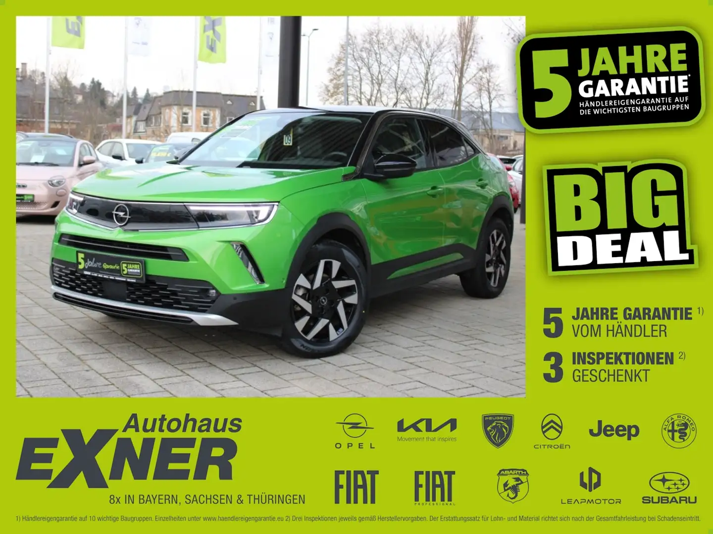 Opel Mokka-E Mokka e ELEGANCE LED+SHZ+Kamera.+Fernlichtass. Vert - 1