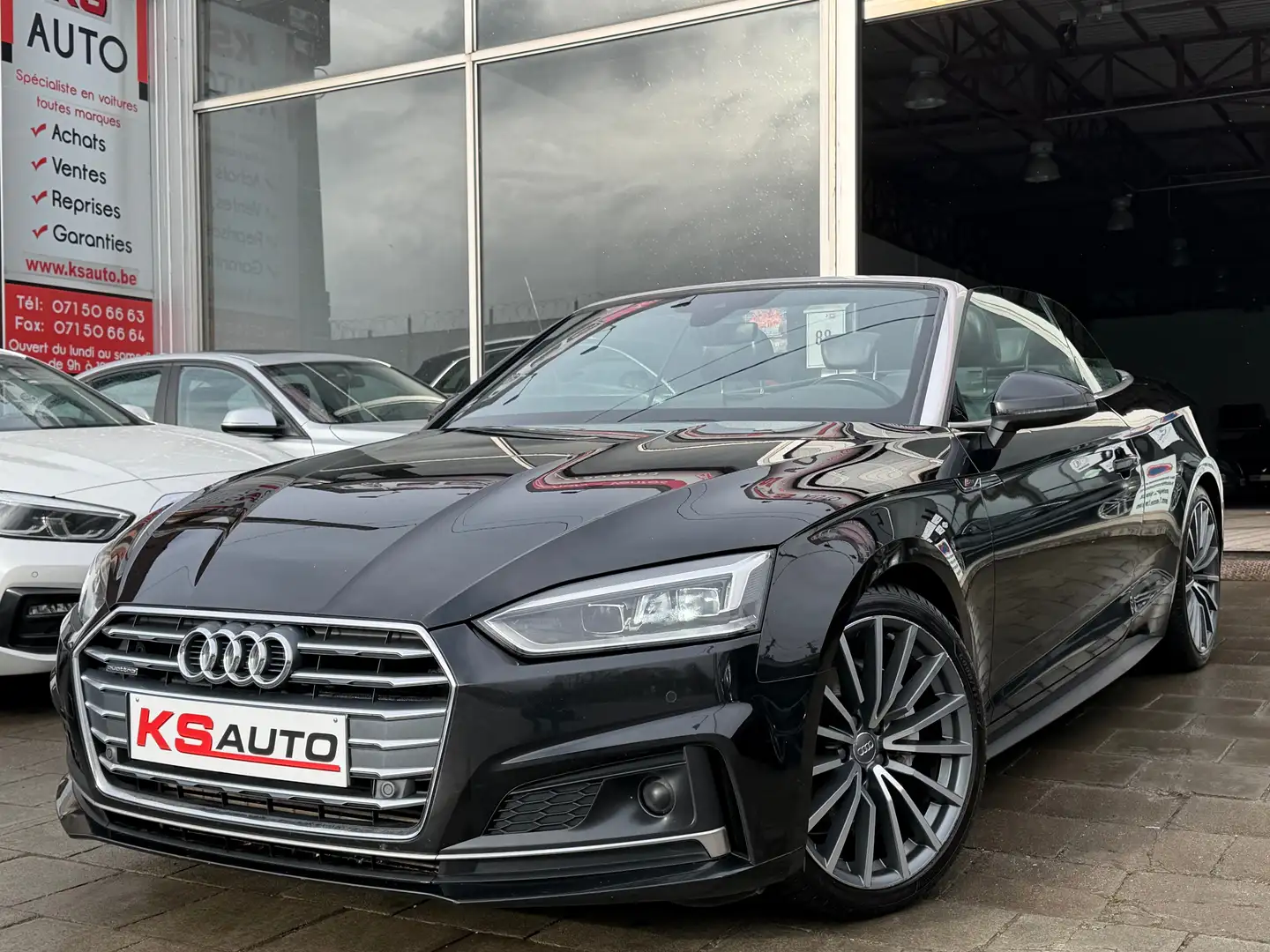 Audi A5 3.0TDI **S LINE** BOITE AUTO/FULL OPTIONS/EURO 6B Nero - 1