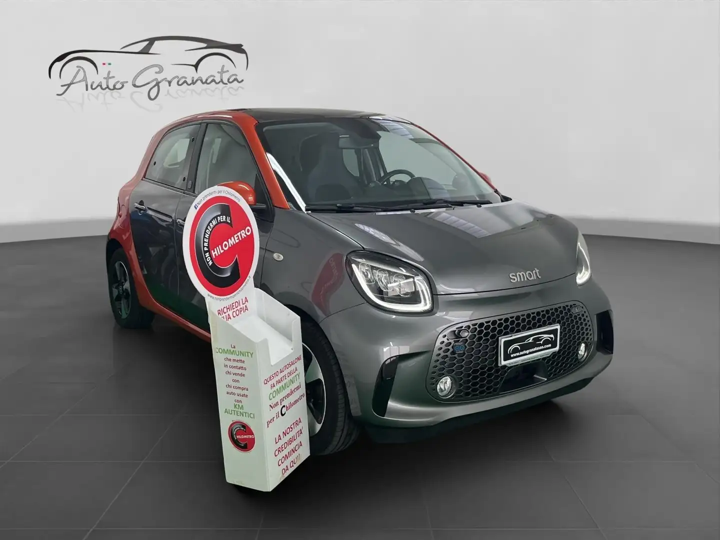 smart forFour EQ Racingrey (22kw) Grigio - 1