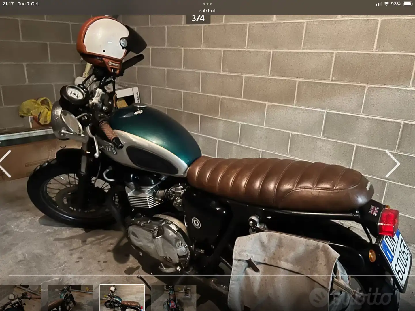 Triumph Bonneville T100 Zöld - 2