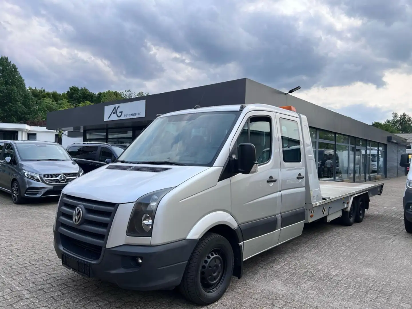 Volkswagen Crafter 35TDI 3 Achse*ALGEMA*Abschleppwagen Zilver - 2
