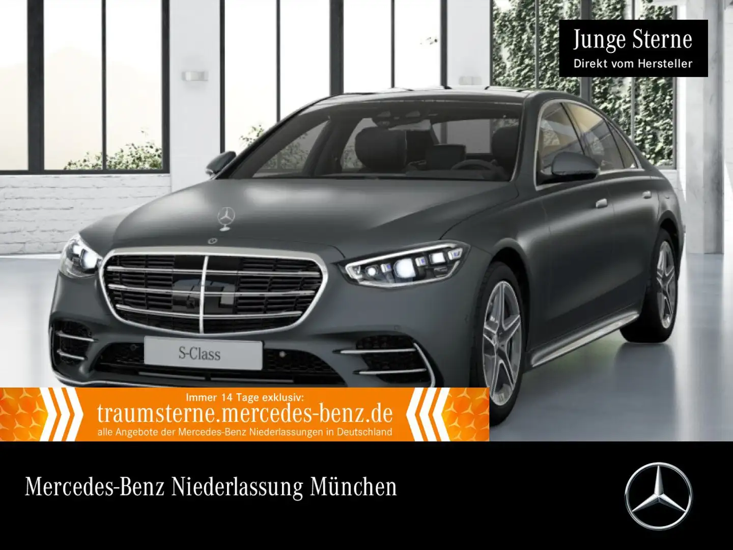 Mercedes-Benz S 600 S 580 e 4M AMG+PANO+360+DIGITAL-L+BURMESTER3D Gris - 1
