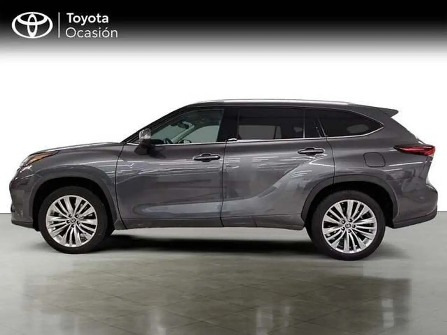 Toyota Highlander 2.5 hybrid Advance T. Panorámico Pintura especial Gris - 2