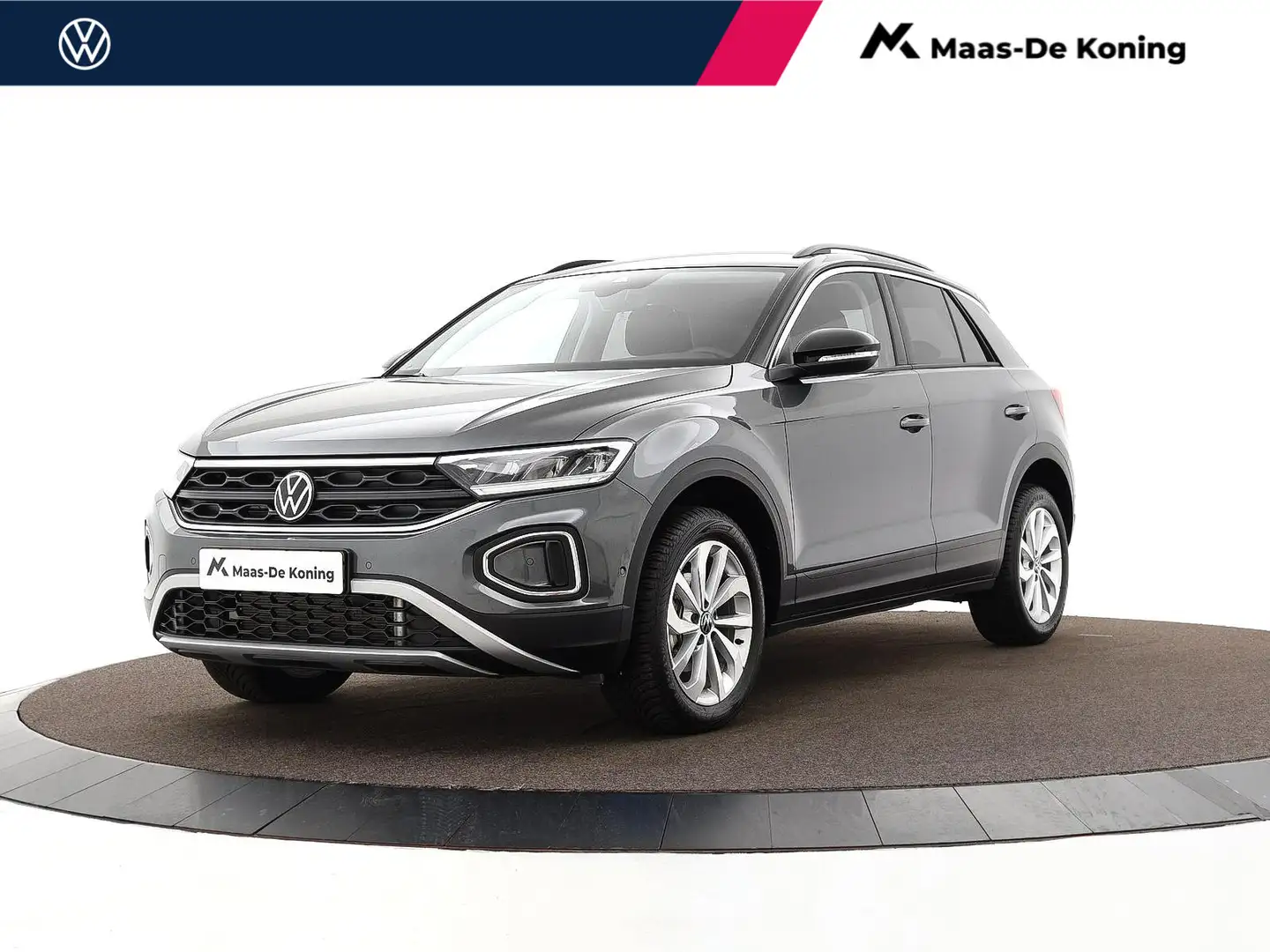 Volkswagen T-Roc 1.5 TSI 150pk DSG Life Edition · Apple/Android Car Gris - 1