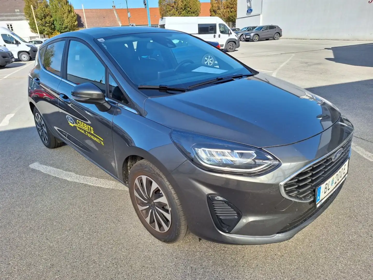 Ford Fiesta Titanium 1,1 Gris - 2