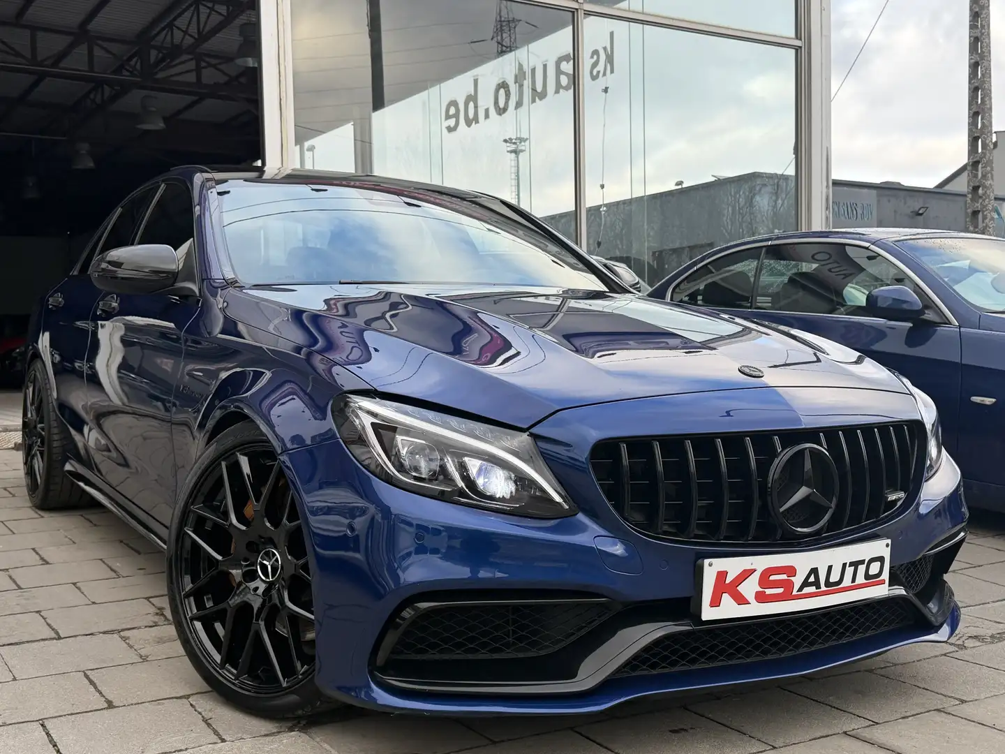 Mercedes-Benz C 63 AMG 151.417km/full équipé/euro 6/476cv Azul - 2