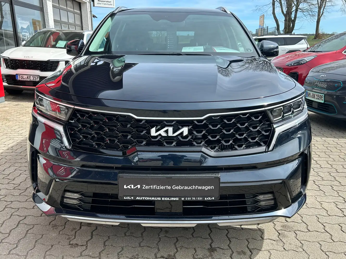 Kia Sorento Spirit 2WD 7-Sitzer Navi Kamera Klimaaut. ACC PDC Blau - 2