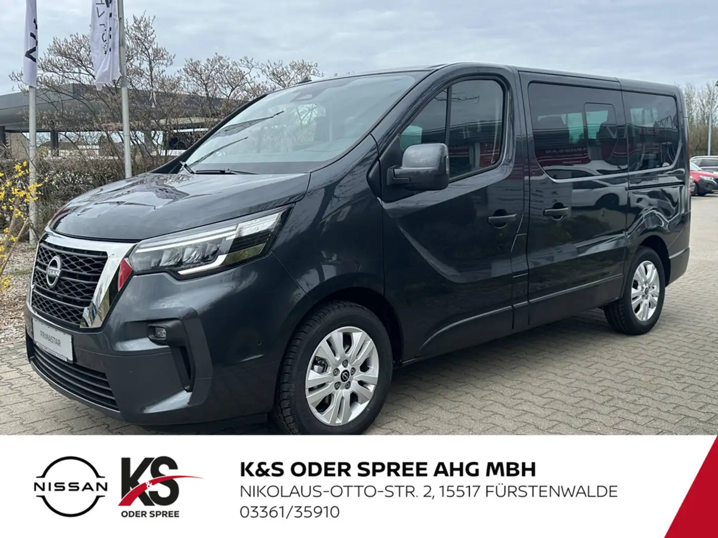 Nissan Primastar Kombi9 L1H1 2,8t Dci150 MT TEKNA 2ST HK BES+DESIGN-PAKET Gris - 1