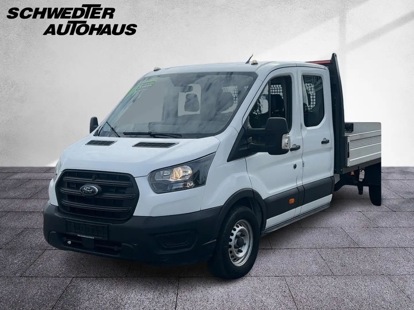 Ford Transit Pritsche 2.0 350 L4 7 Sitze Doppelkabine Weiß - 2