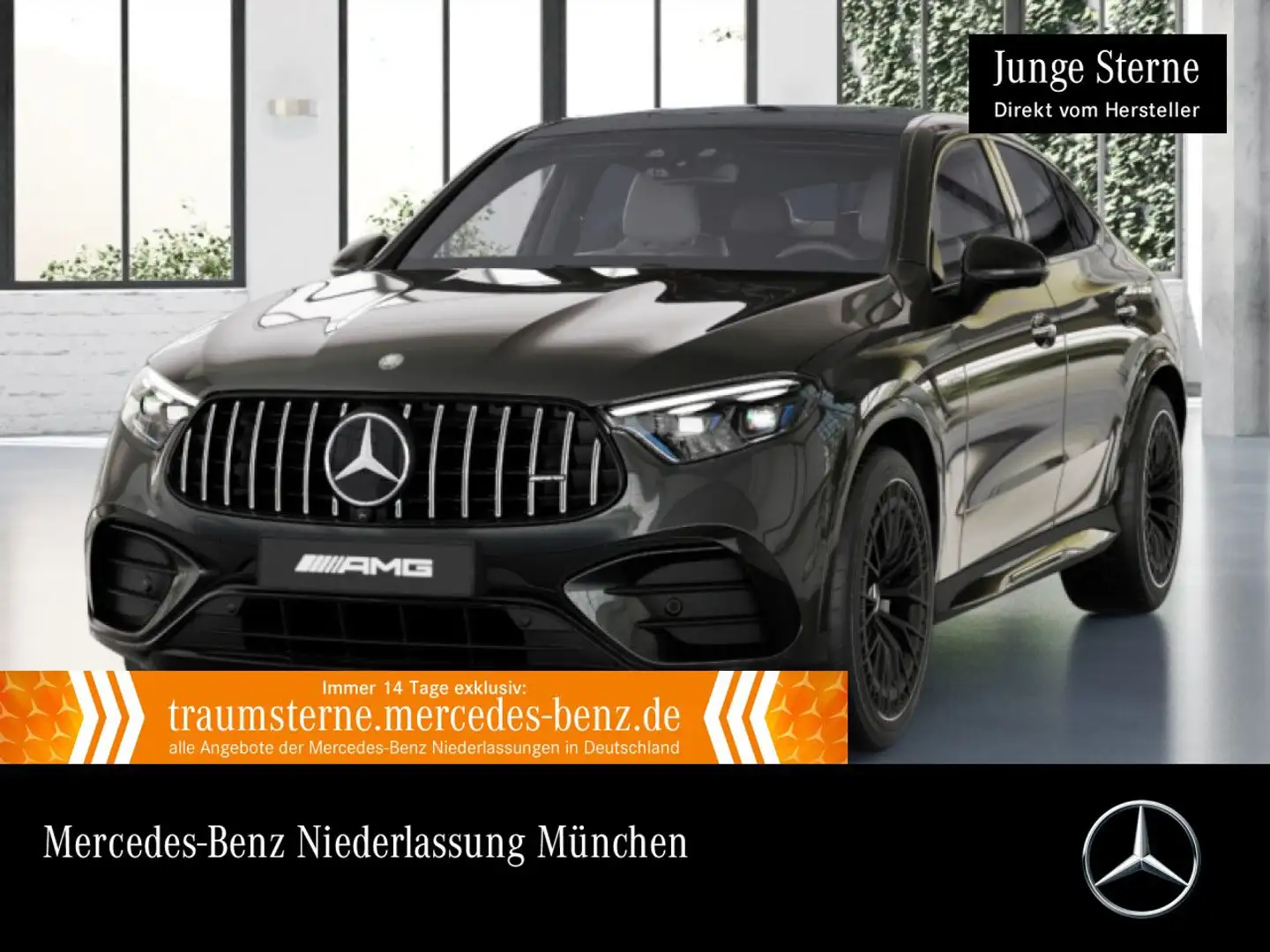 Mercedes-Benz GLC 43 AMG GLC 43 4M NIGHT+PANO+360+AHK+STHZG+BURMESTER+9G Grau - 1