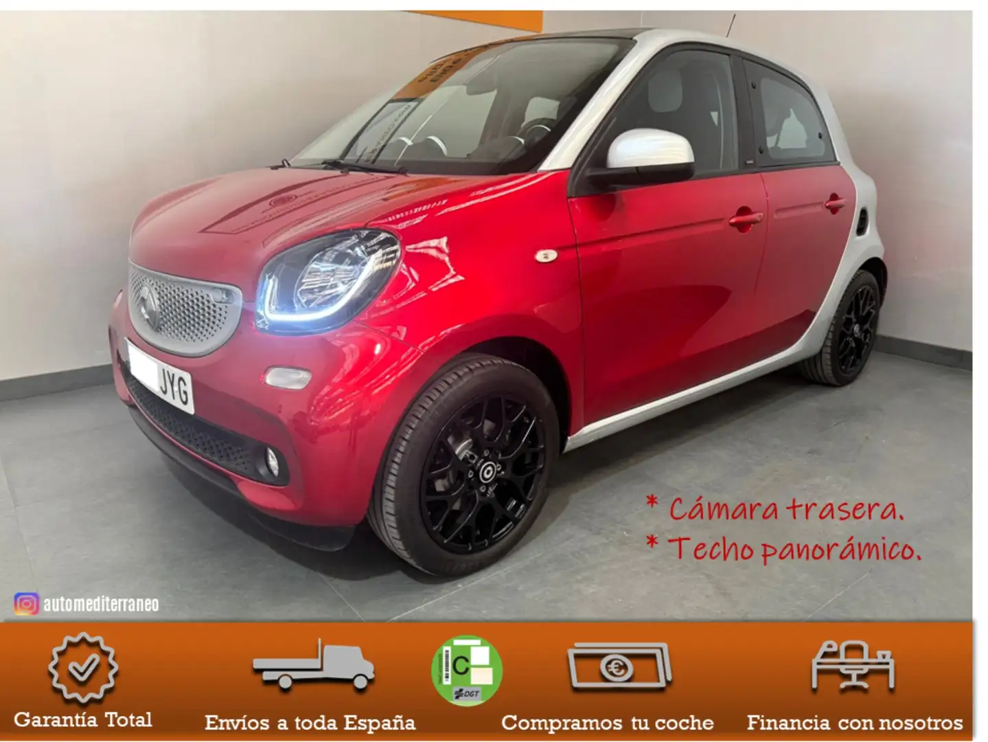 smart forFour 0.9 66kW (90CV) S/S PRIME Burdeos - 1