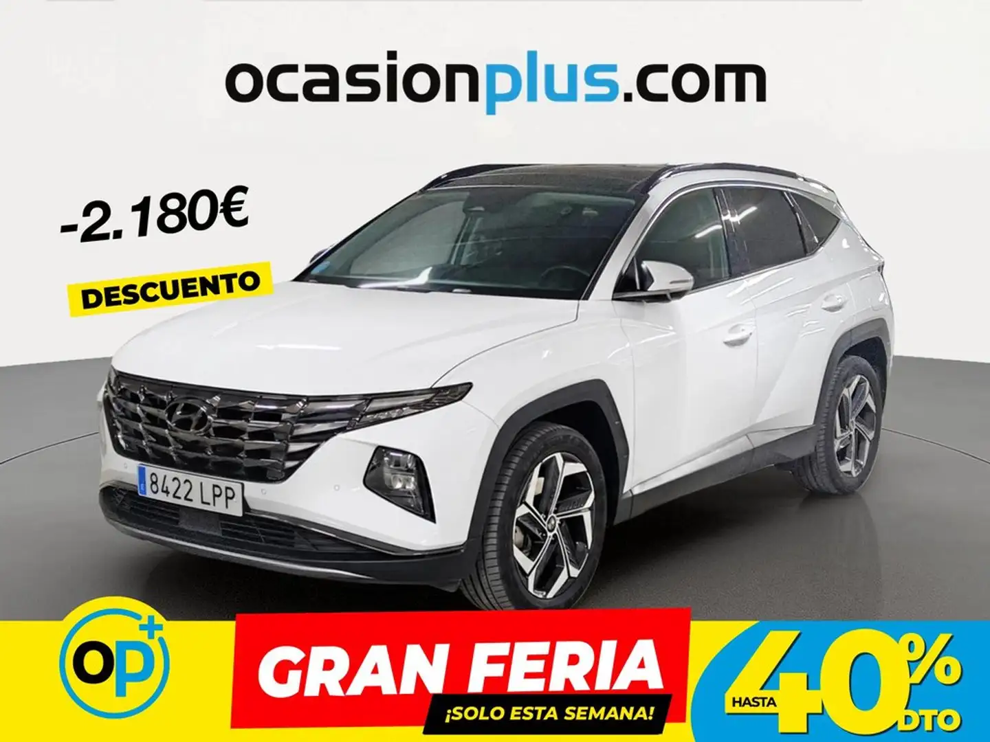 Hyundai TUCSON 1.6 TGDI HEV Tecno Sky AT Blanco - 1