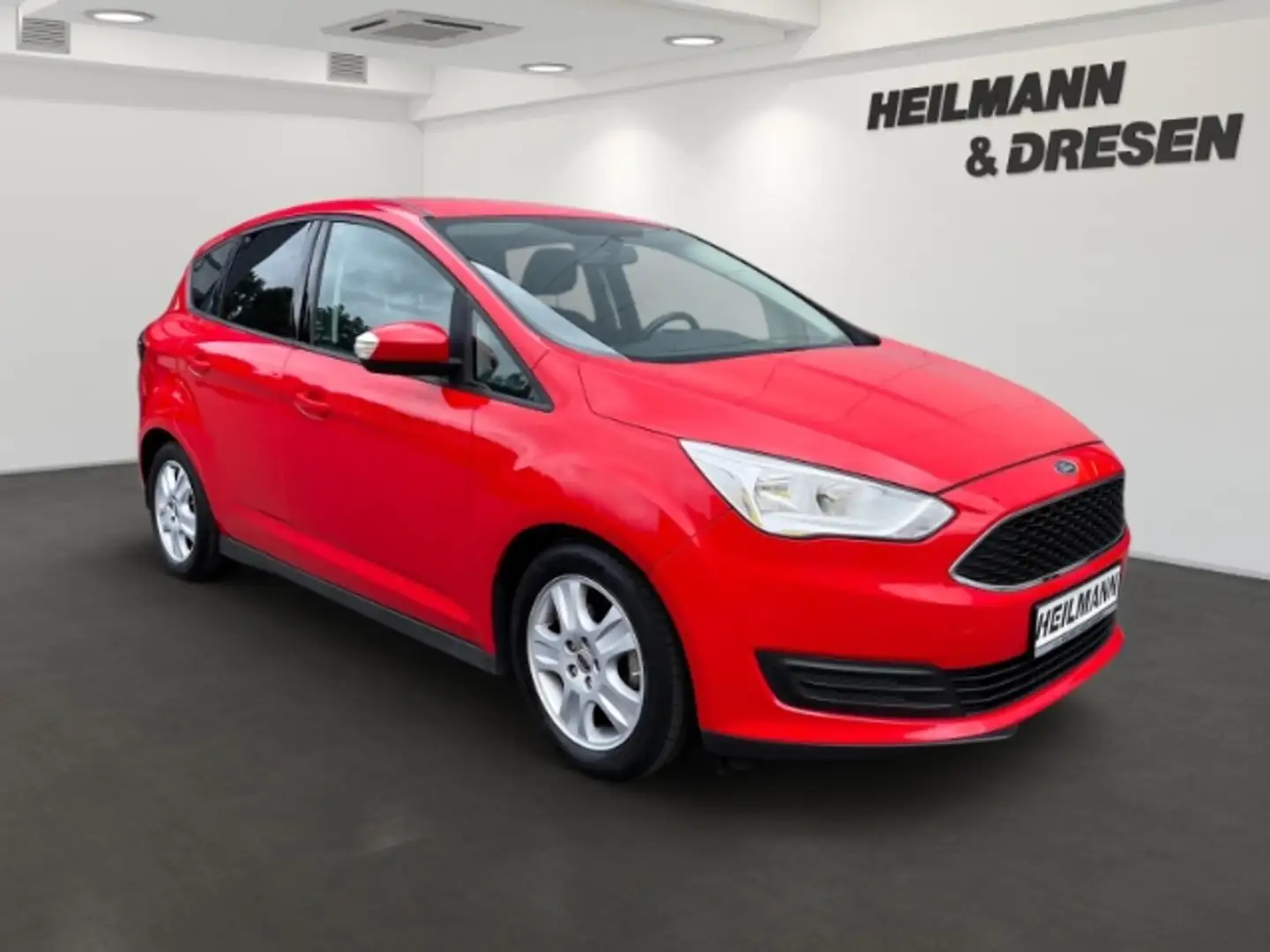 Ford C-Max Trend 1.0 EcoBoost AHK/Klimaanlage/CDmp3/Tempomat/ Rouge - 2
