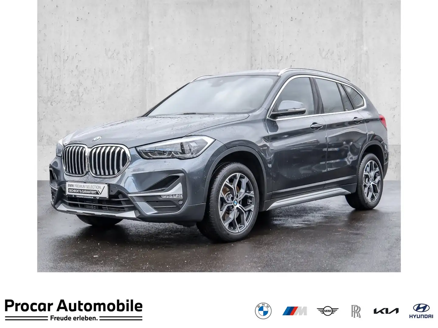 BMW X1 sDrive20i  xLine RFK NAVI LED PDC V+H DAB LM Grau - 1