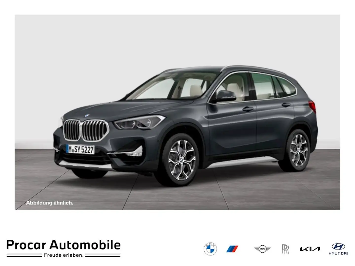 BMW X1 sDrive20i xLine RFK NAVI LED PDC V+H DAB LM Grau - 1
