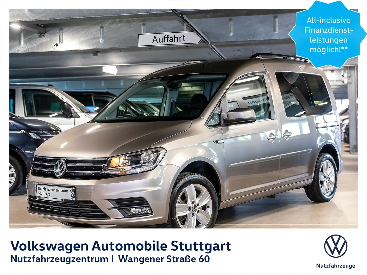 Volkswagen Caddy Comfortline DSG 1.4 TSI Euro 6d Beige - 1