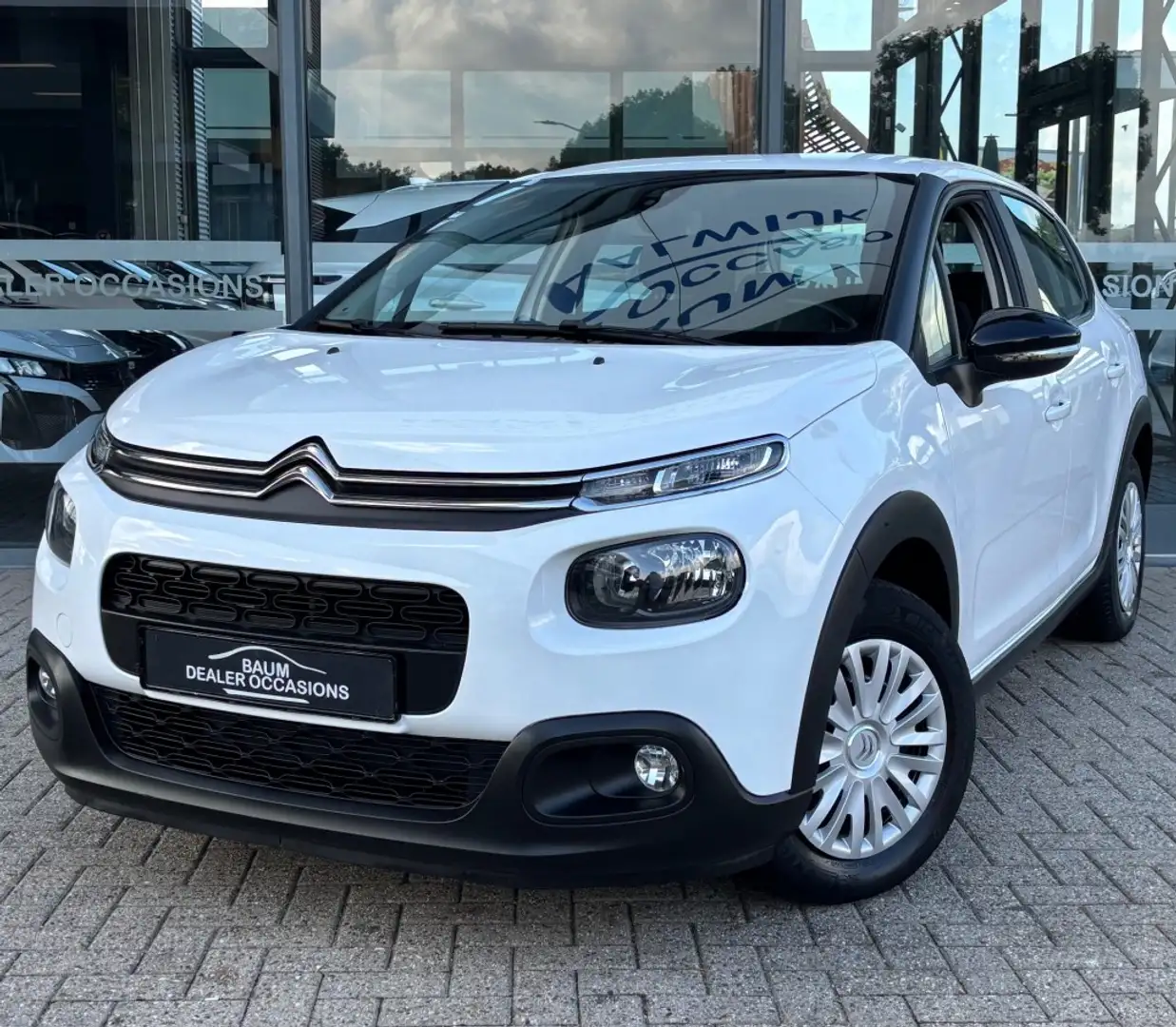 Citroen C3 1.2 PT FEEL EDITION NAVI AIRCO CRUISCONTROL Blanc - 1