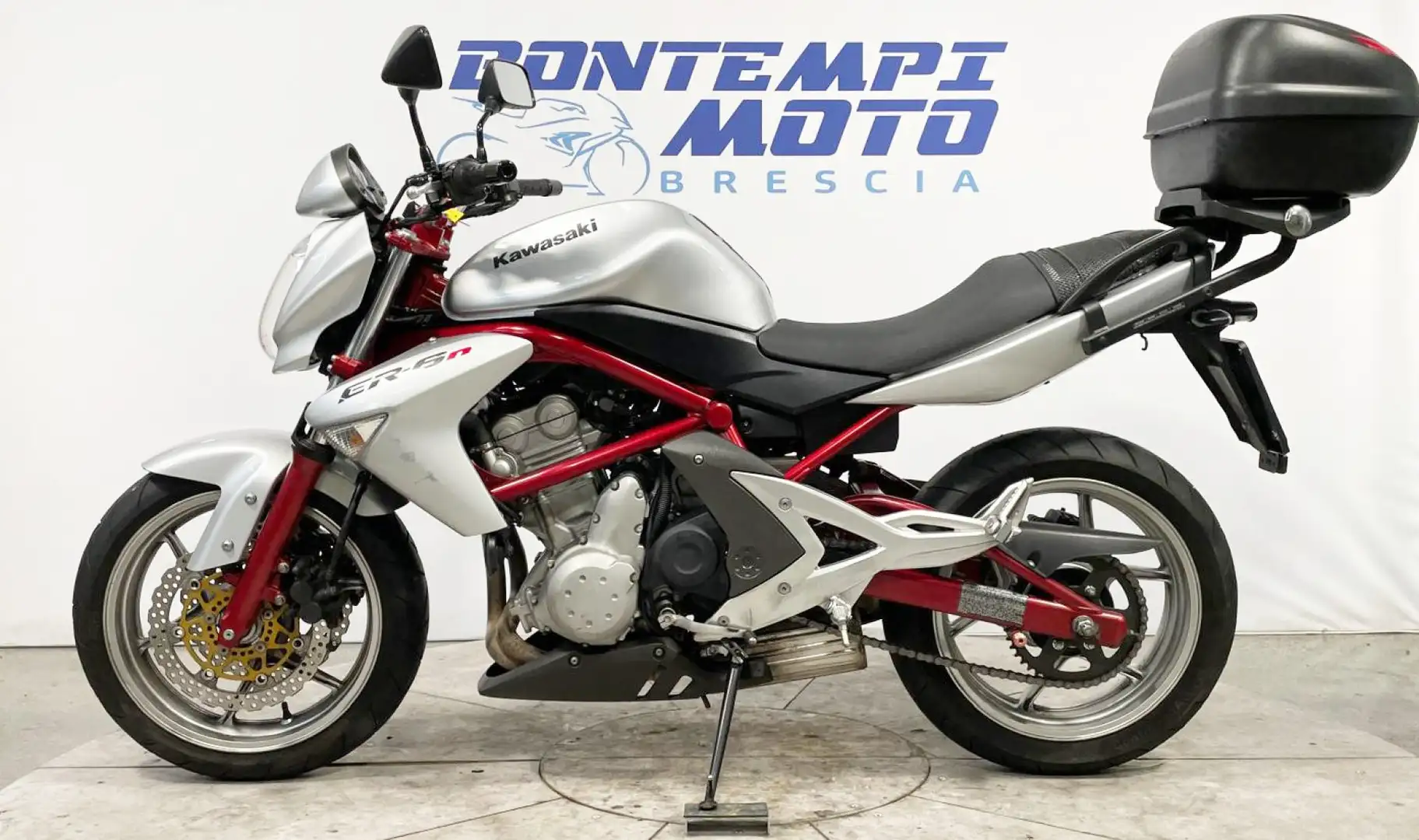 Kawasaki ER-6N 2005 + BAULETTO Argento - 2