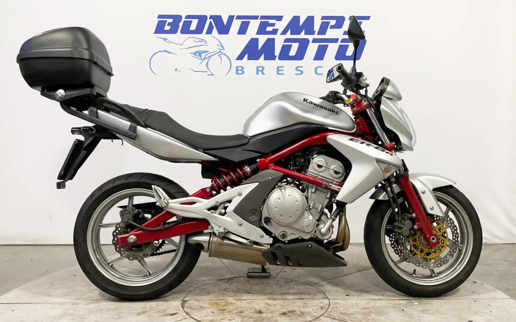 Kawasaki ER-6N 2005 + BAULETTO Argento - 1