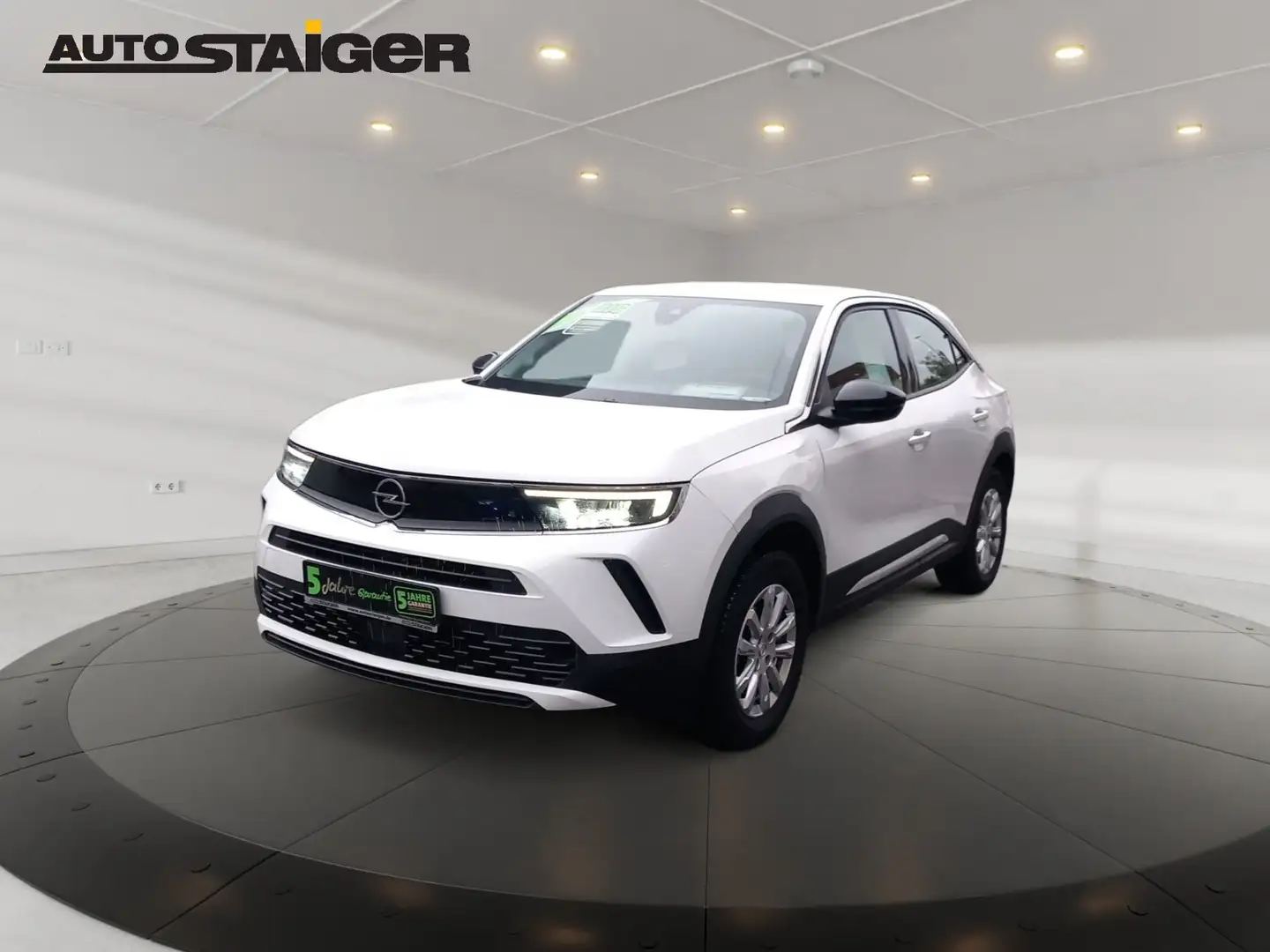 Opel Mokka 1.2 Turbo Enjoy Klimaanlage, PDC, SHZ, Weiß - 2
