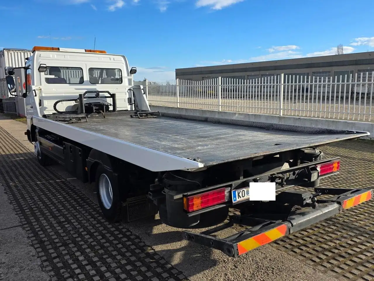 Mercedes-Benz Atego 918 Autotransporter Abschleppwagen, foto 4