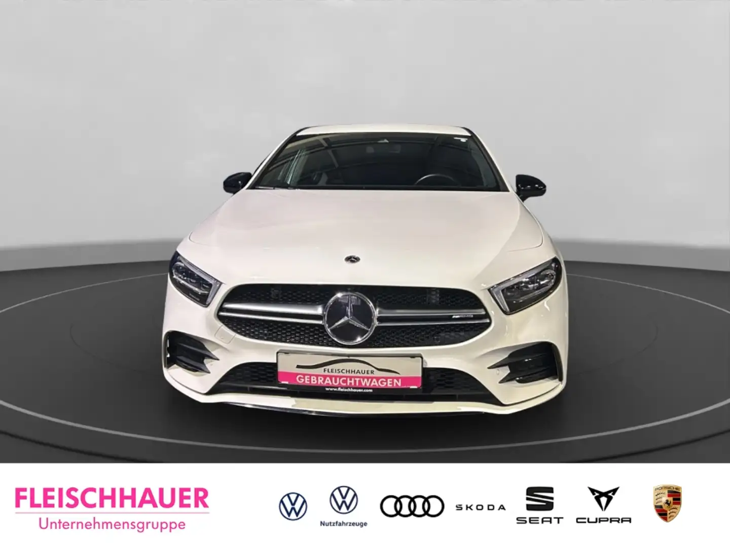 Mercedes-Benz A 35 AMG 4Matic+SHZ+LED+NAVI+TEMPOMAT+SPORTSITZE Weiß - 2