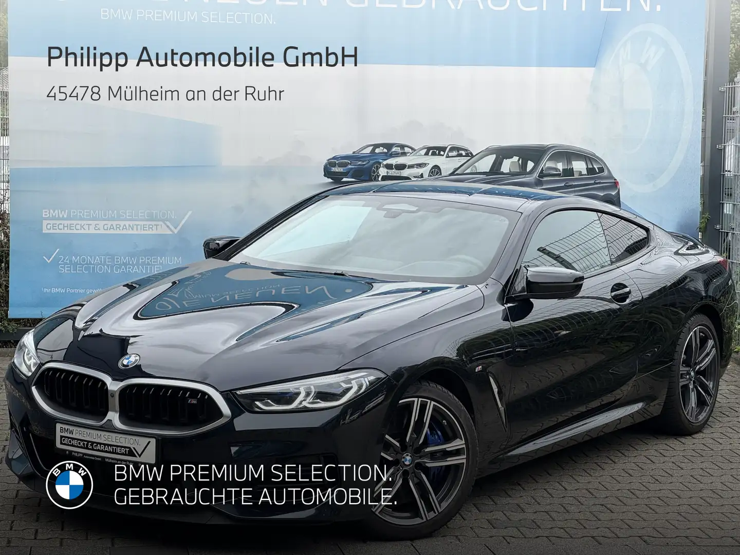 BMW M850 i xDrive M Technik LASER DaPro Sitzklima PA+ Schwarz - 1