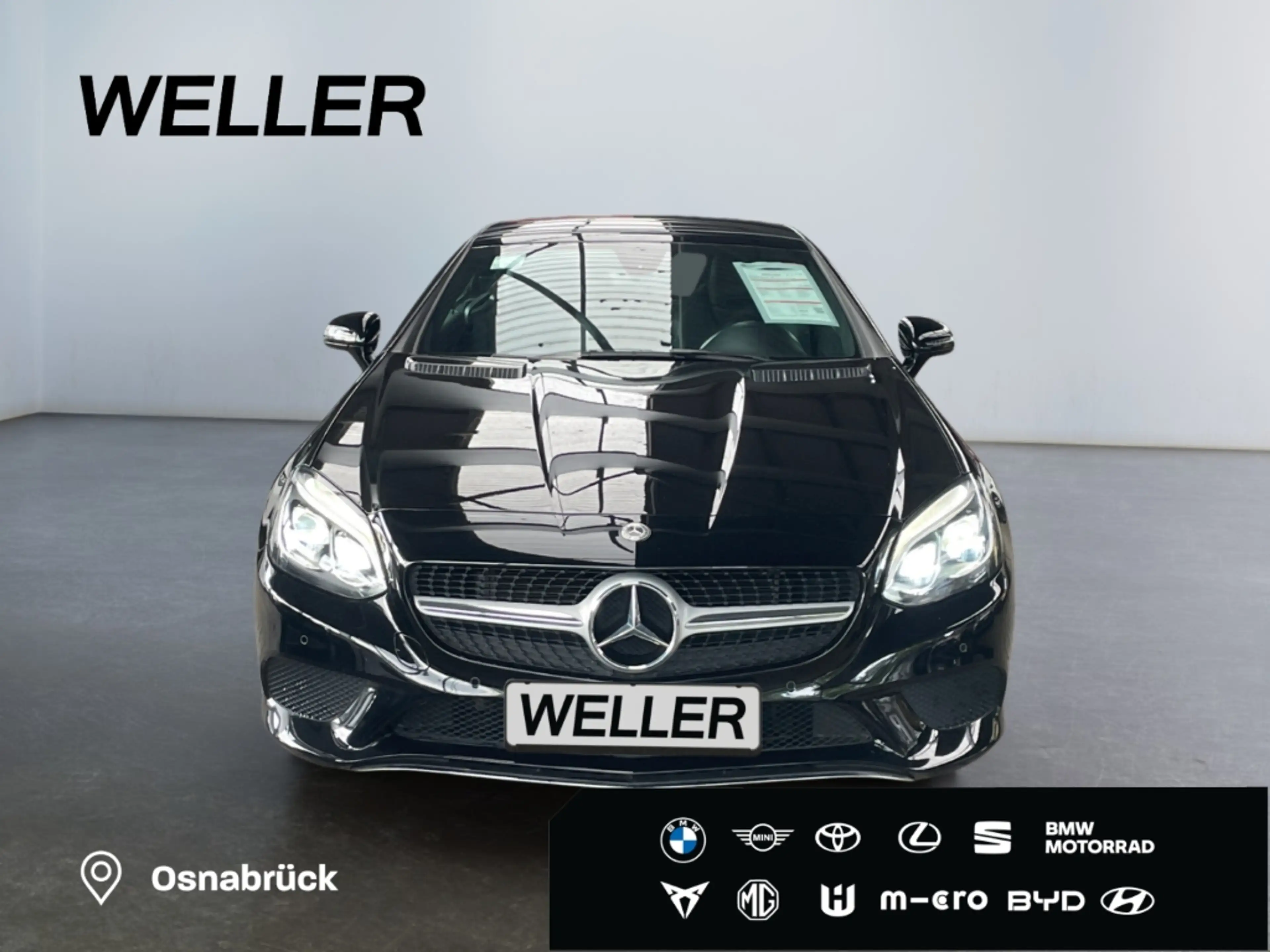 Mercedes-Benz SLC 180 9G-TRO *LED*Airscarf*Leder*Navi*SHZ*PDC* — photo 2