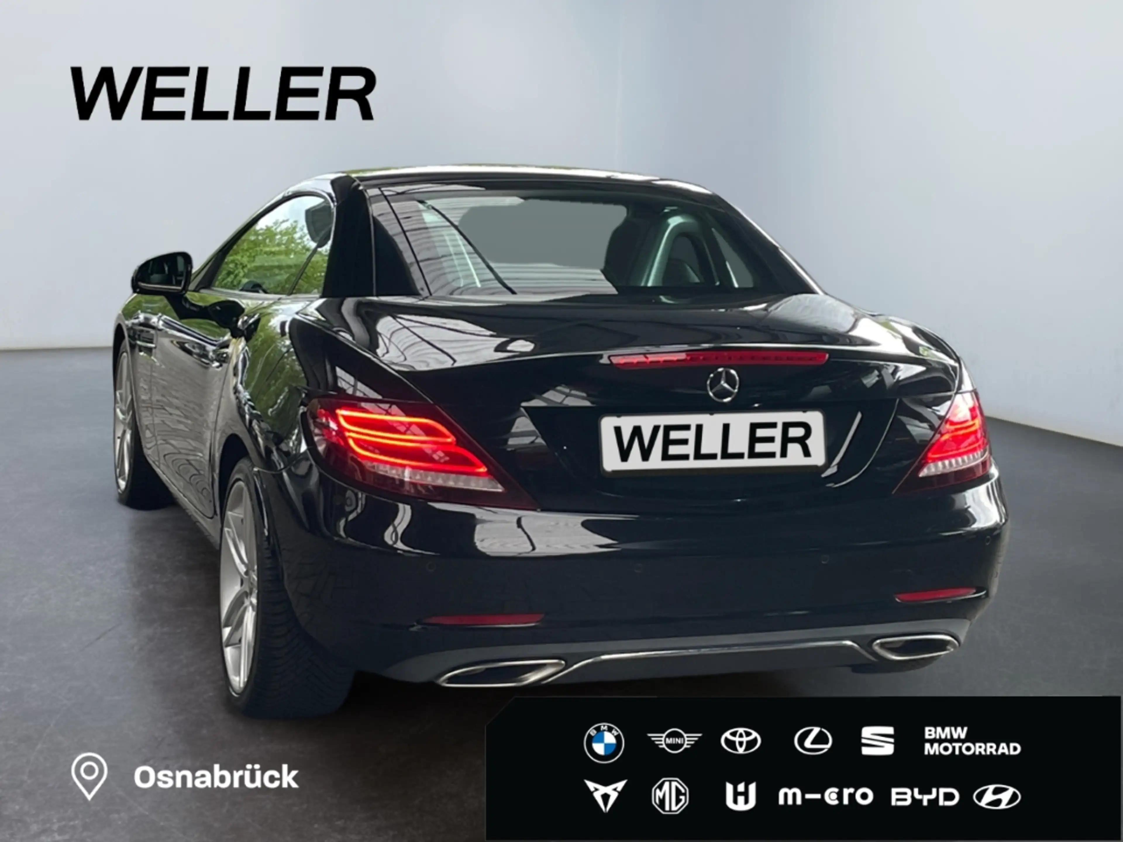 Mercedes-Benz SLC 180 9G-TRO *LED*Airscarf*Leder*Navi*SHZ*PDC* — photo 7