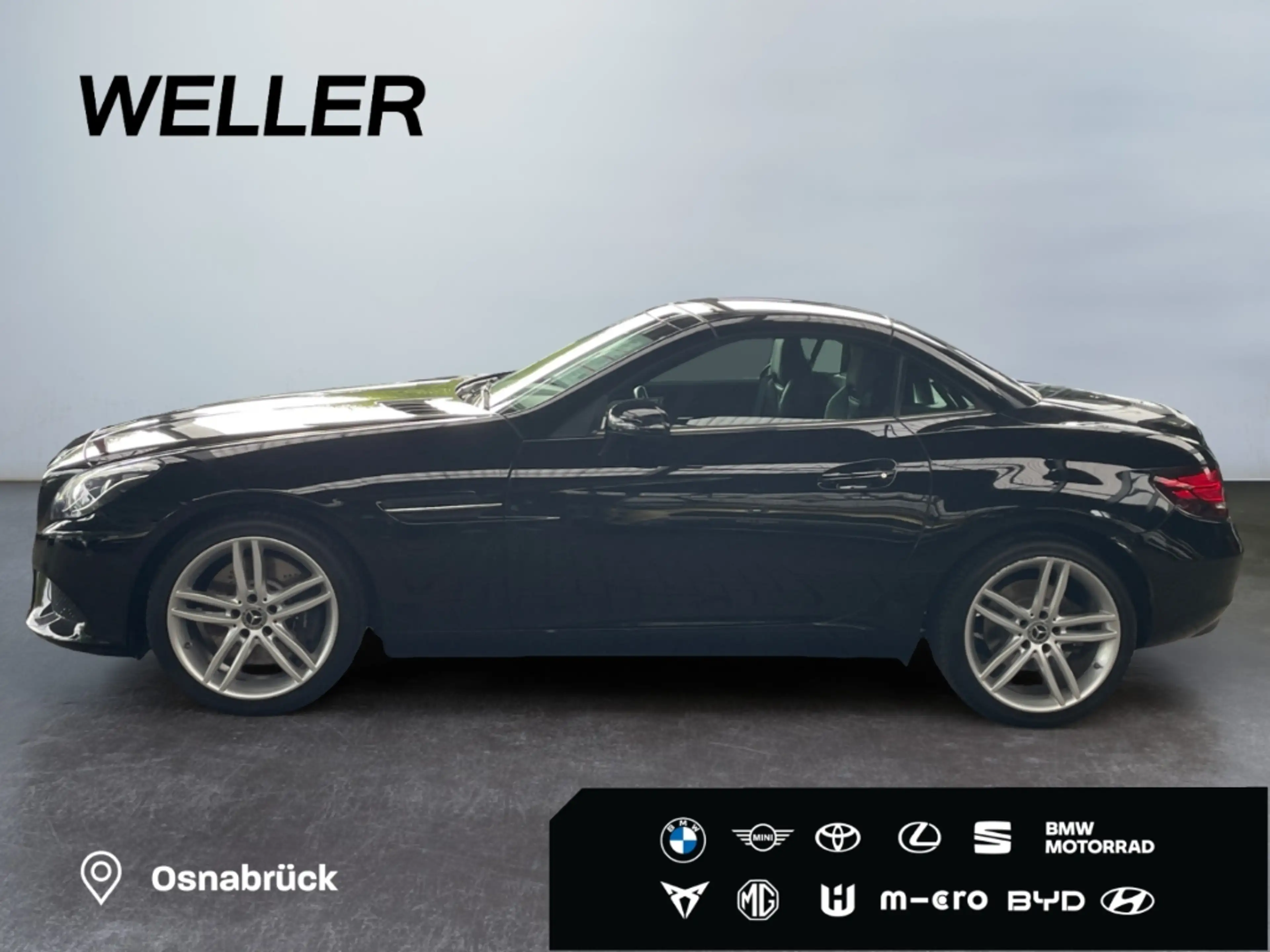 Mercedes-Benz SLC 180 9G-TRO *LED*Airscarf*Leder*Navi*SHZ*PDC* — photo 5