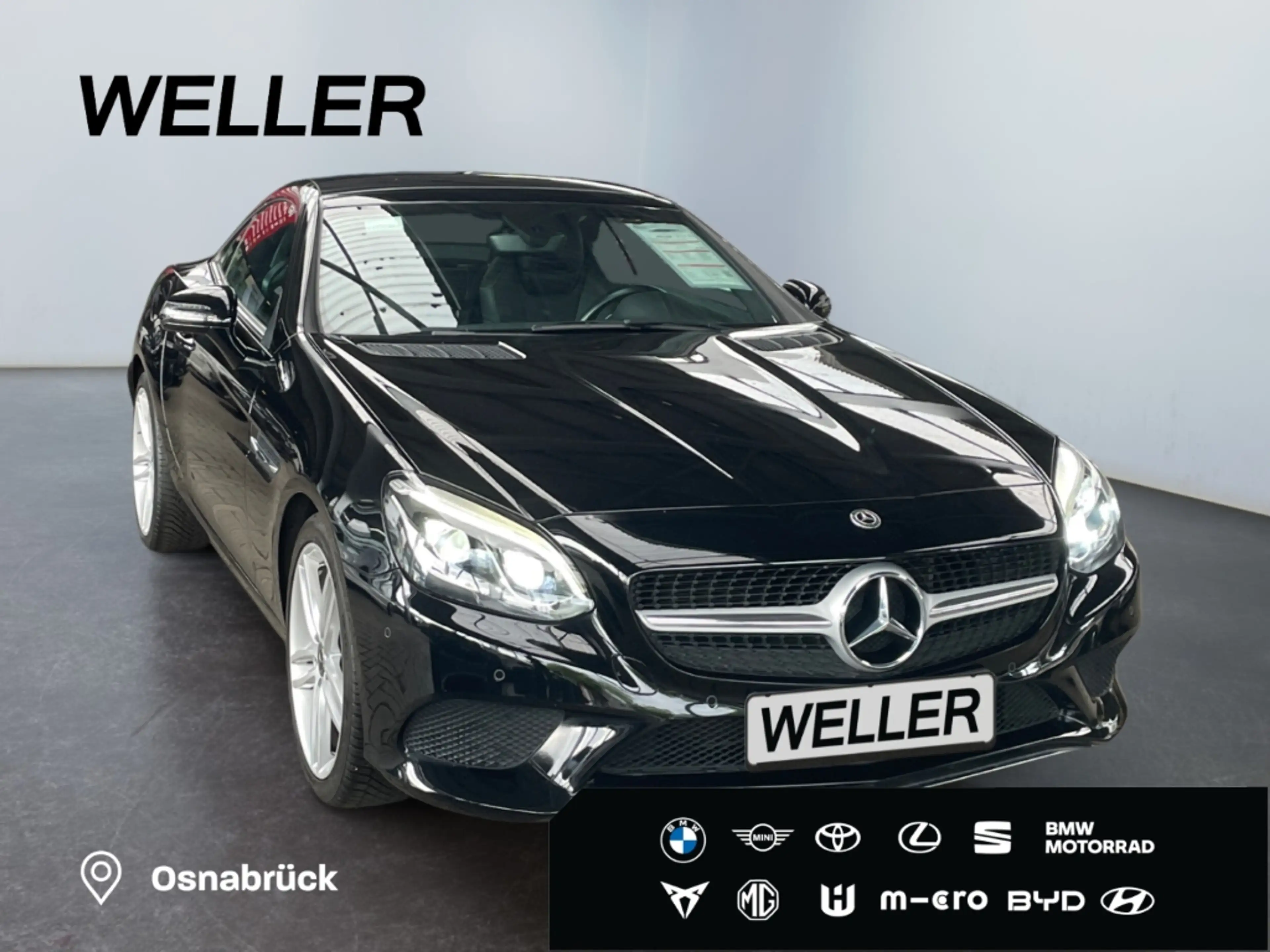 Mercedes-Benz SLC 180 9G-TRO *LED*Airscarf*Leder*Navi*SHZ*PDC* — photo 3