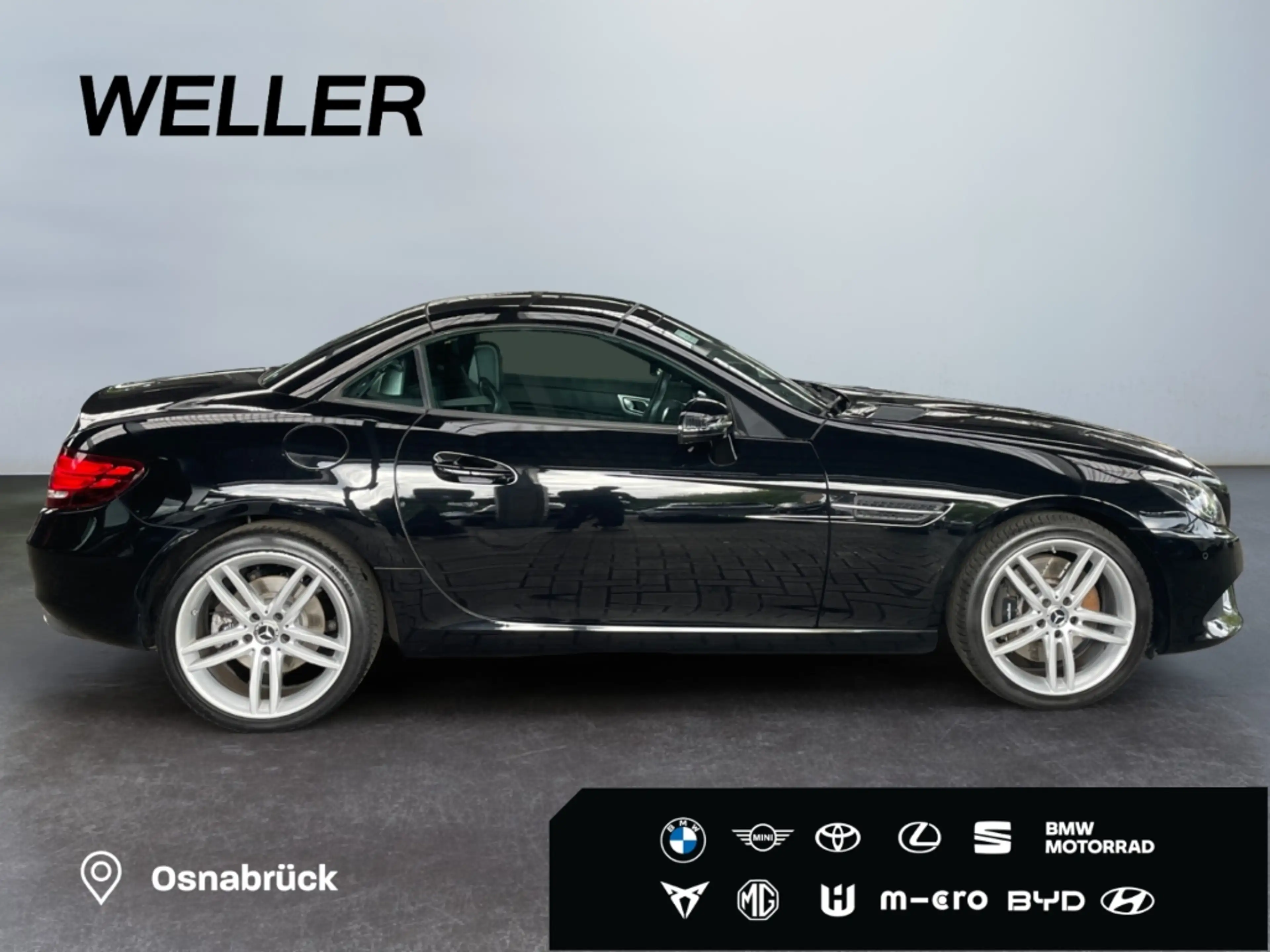 Mercedes-Benz SLC 180 9G-TRO *LED*Airscarf*Leder*Navi*SHZ*PDC* — photo 9