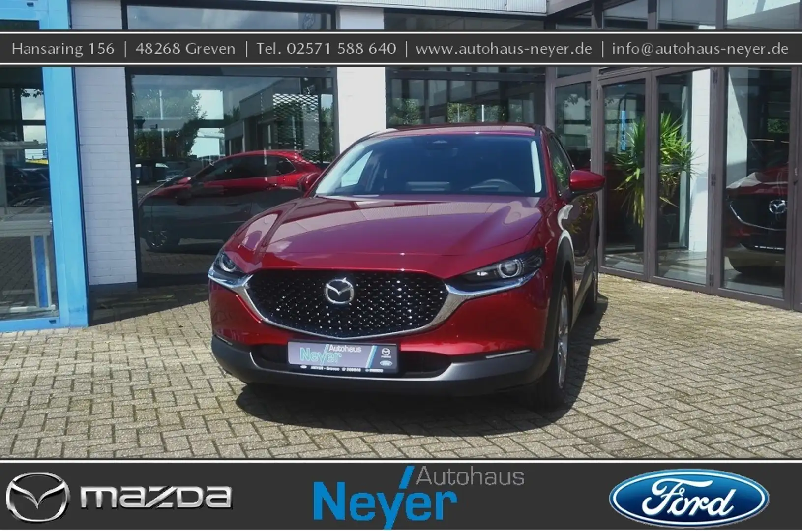 Mazda CX-30 2.5L e-SKYACTIV G 140ps FWD Centre-line DESI Rood - 1