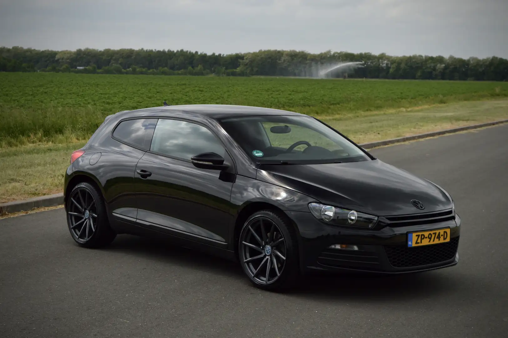 Volkswagen Scirocco 1.4 TSI Stage 1 - topstaat - bomvol opties Fekete - 1