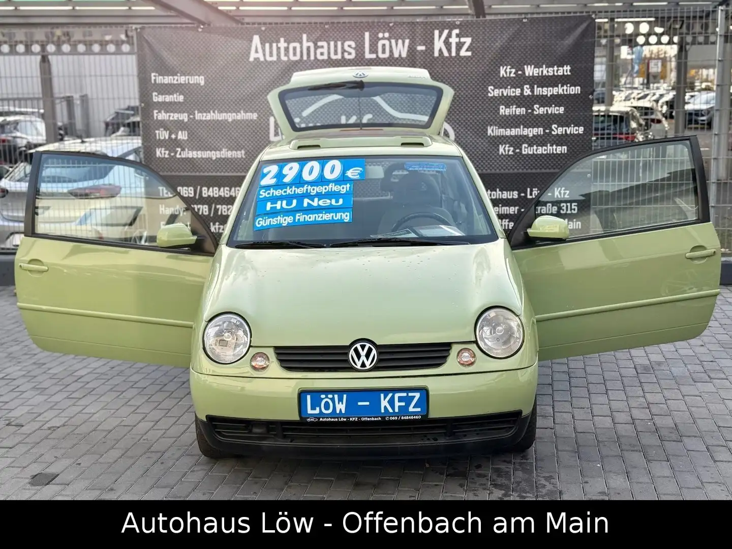 Volkswagen Lupo 1.4 TÜV NEU SCHECKHEFT ALLWETTERREIFEN Grün - 1