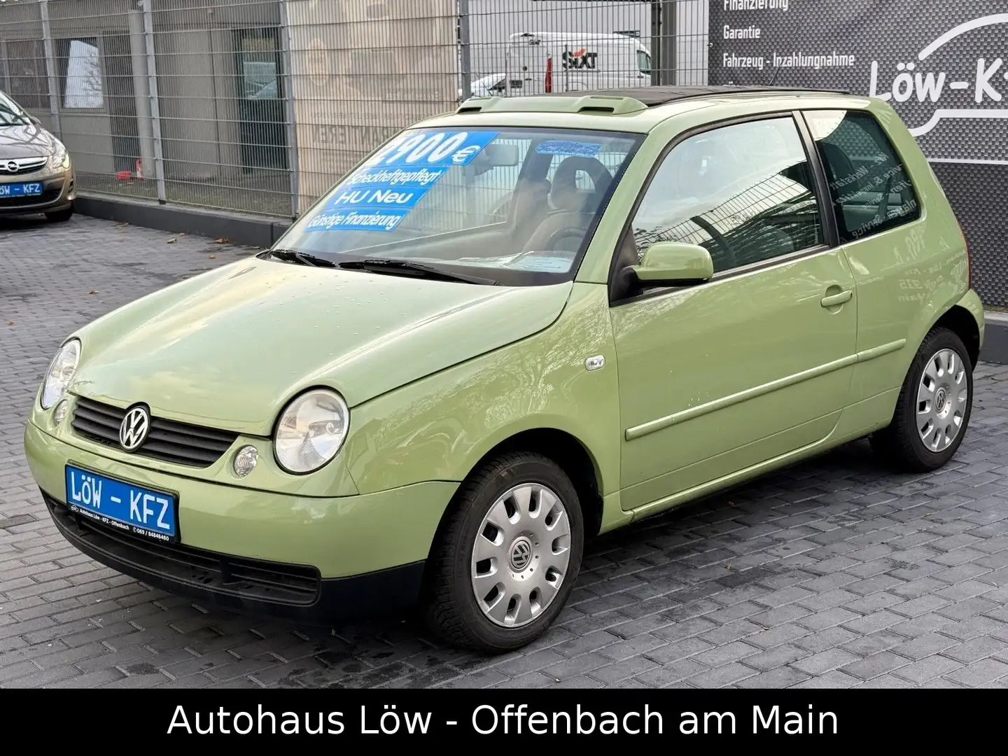 Volkswagen Lupo 1.4 TÜV NEU SCHECKHEFT ALLWETTERREIFEN Grün - 2