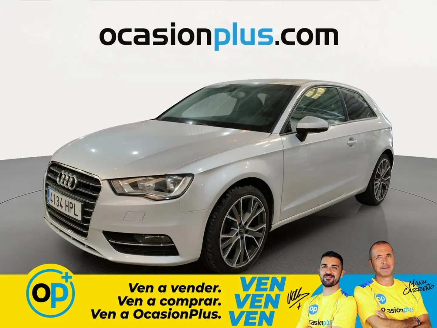 Audi A3 1.4 TFSI Attraction 122 Gris - 1