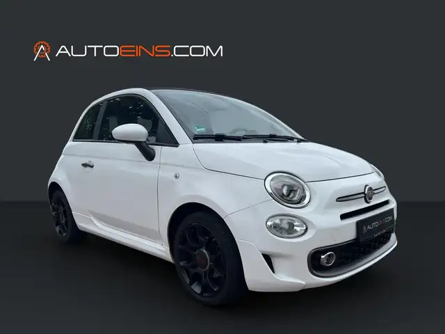 Fiat 500C 500S Cabrio*Sportpaket*Tempo*PDC*Weiss foliert*