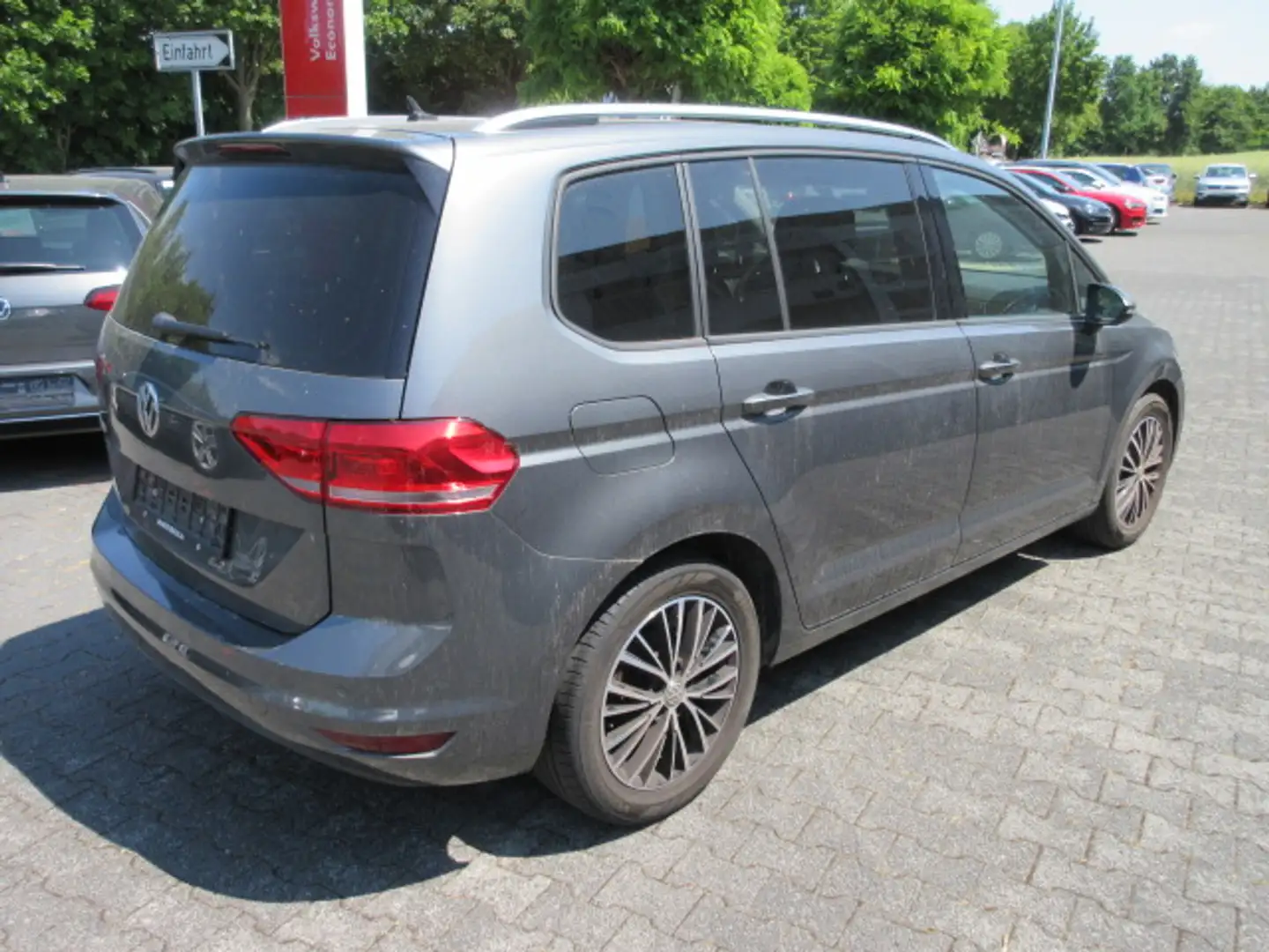 Volkswagen Touran JOIN 1.6 TDI DSG NAVI LED AHK ALU APS SITZHZG Grau - 2