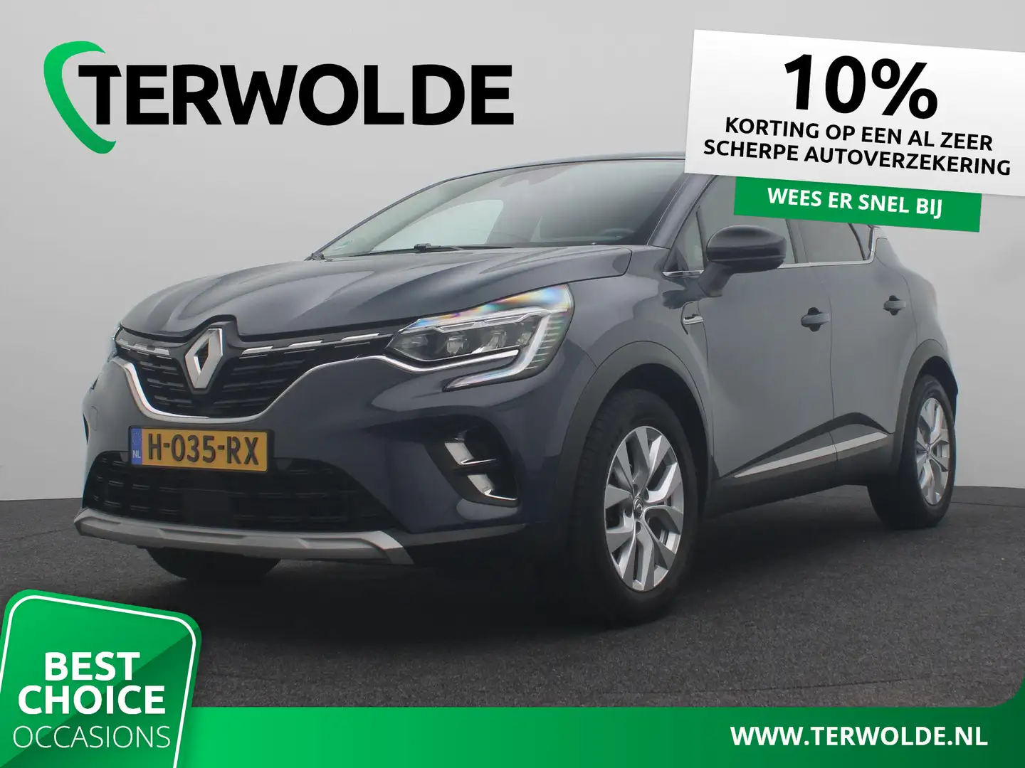 Renault Captur TCe 100 Intens | Navigatie | Trekhaak | Climate Co Azul - 1