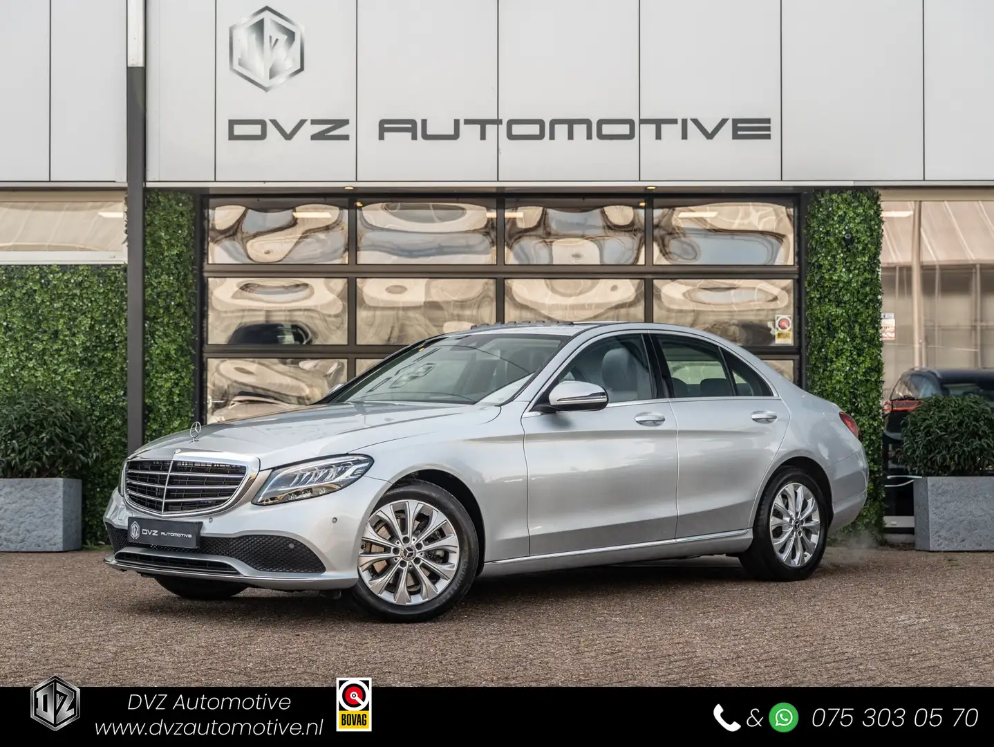 Mercedes-Benz C 200 Exclusive | Schuifdak | Carplay | Camera Zilver - 1