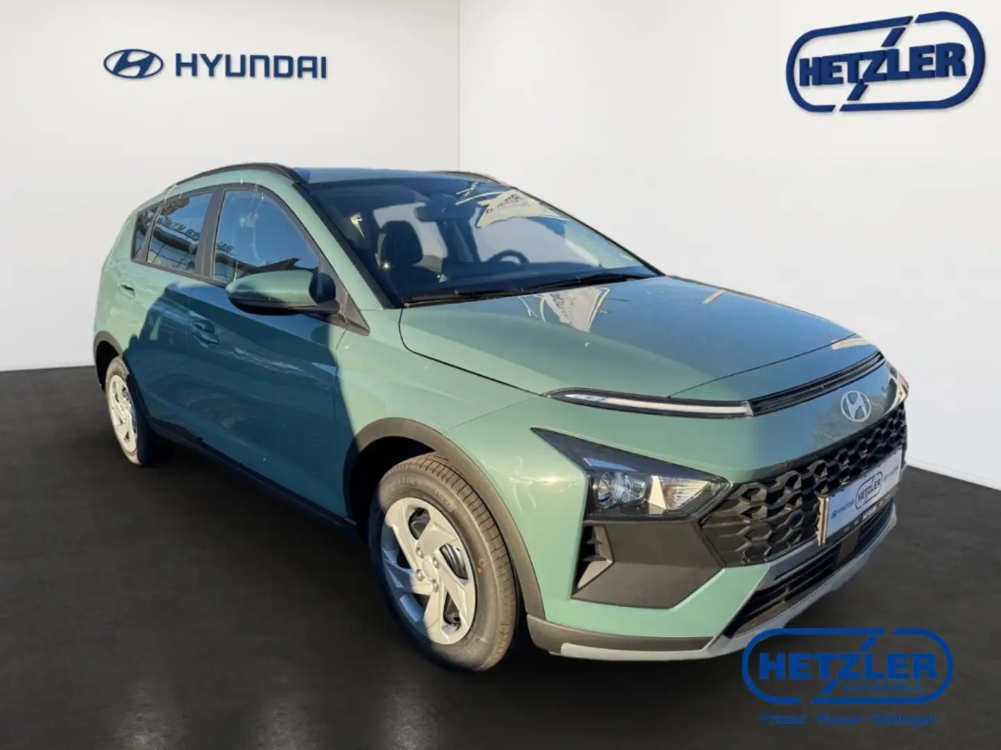 Hyundai BAYON Select 2WD 1.0 T-GDI EU6e Navi Apple CarPlay Andro Green - 2