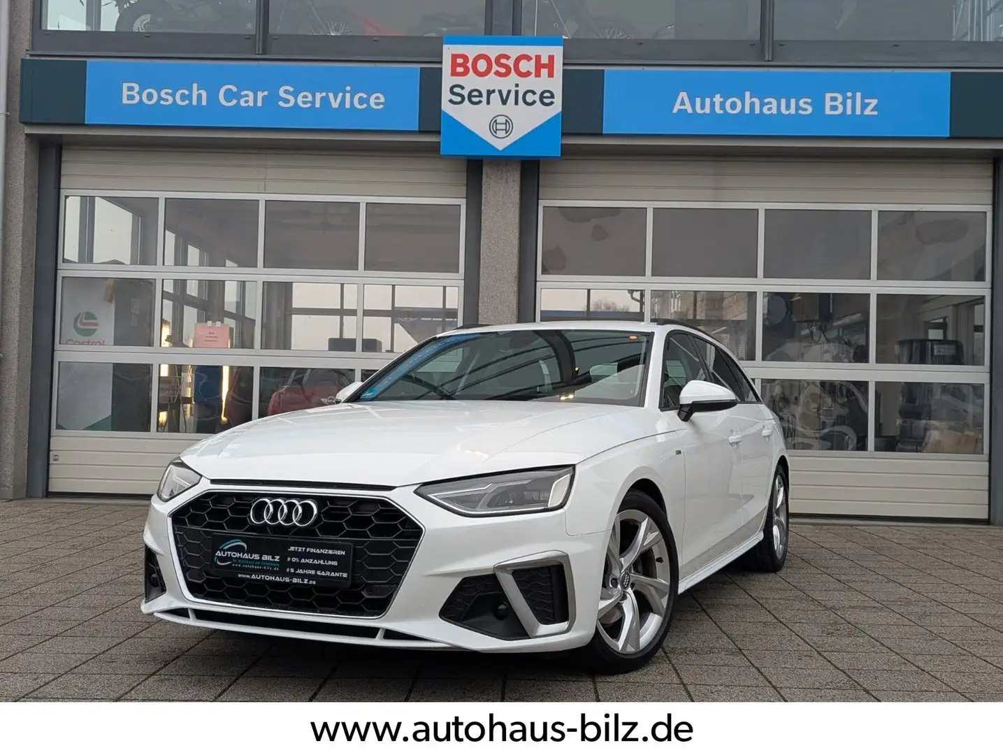Audi A4 Avant 35 TDI S line*Kamera*Navi*LED*AHK* Weiß - 1