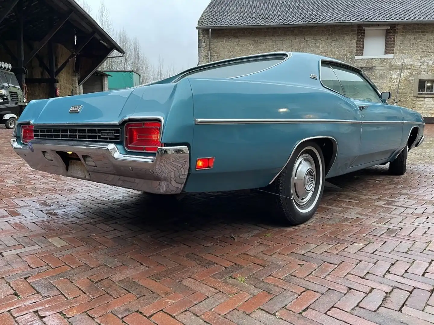Ford Galaxie XL V8, Bj 1970, 1e eigenaar Zeer mooi Modrá - 2