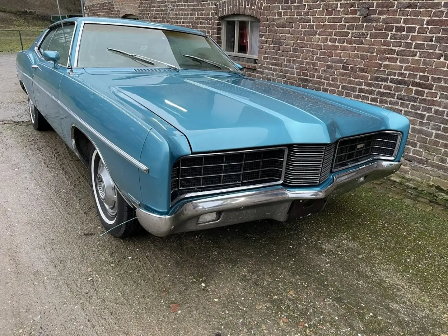 Ford Galaxie XL V8, Bj 1970, 1e eigenaar Zeer mooi Modrá - 1