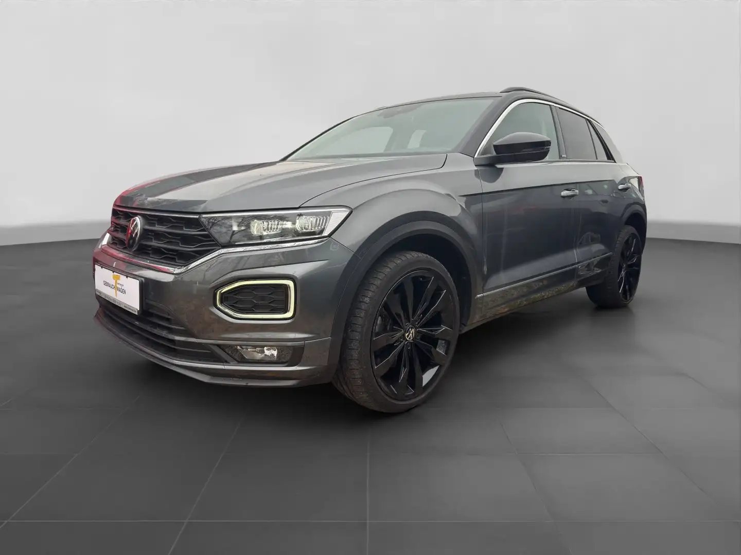 Volkswagen T-Roc 1.5 TSI DSG R-LINE LM19 PANO eKLAPPE NAVI Grau - 2